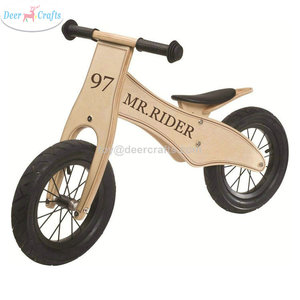 girls wooden balance bike