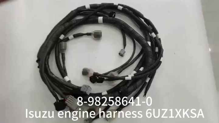 8-98258-641-0 6UZ1 Engine Wiring Harness for Hitachi ZX470-5A