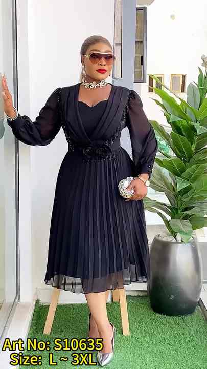 Shop Our Trendy Plus Size Dresses with 3/4 Sleeve a-Line Mesh Fabric