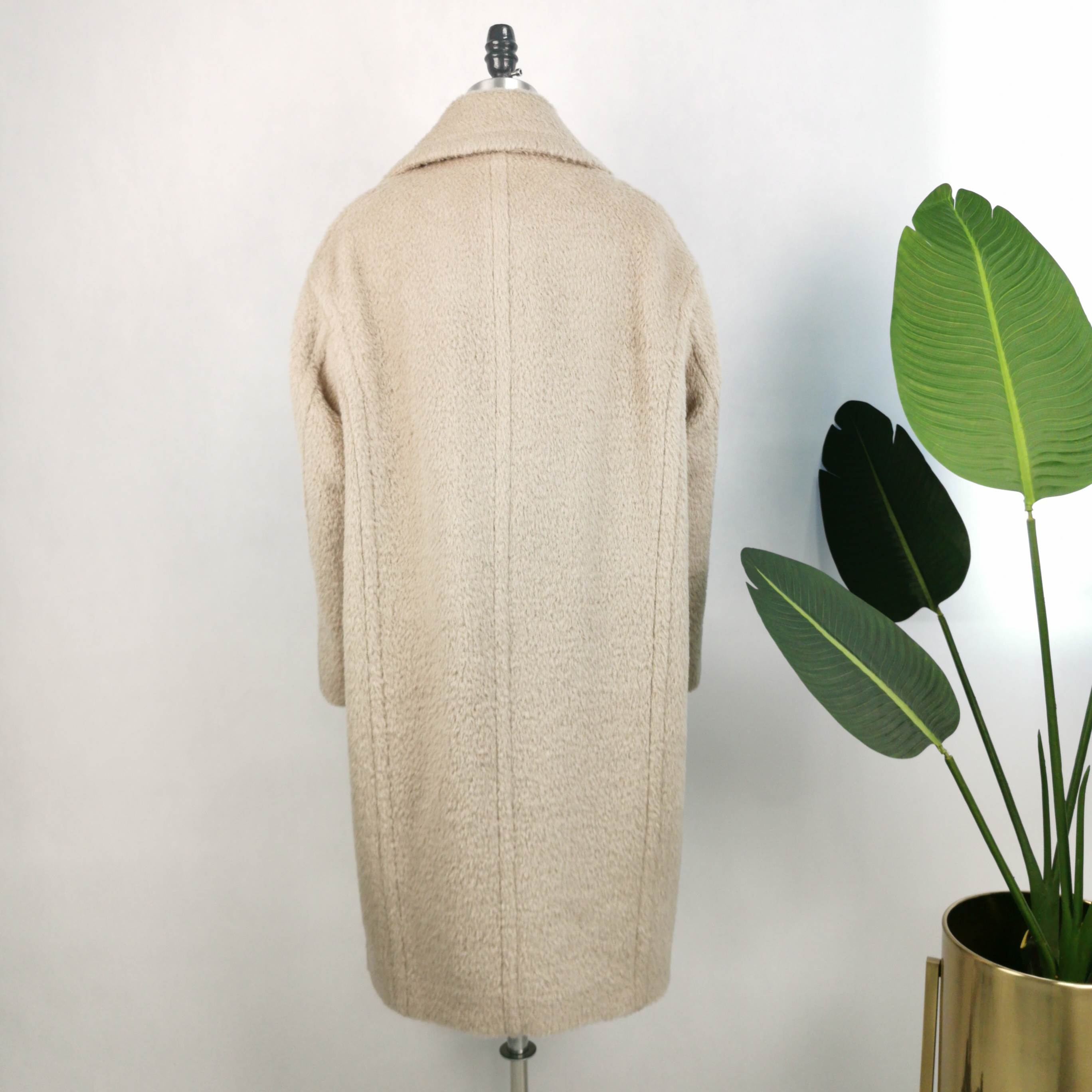Made in china superior quality jacket fashion suli Alpaca wool ladies coats winter long
