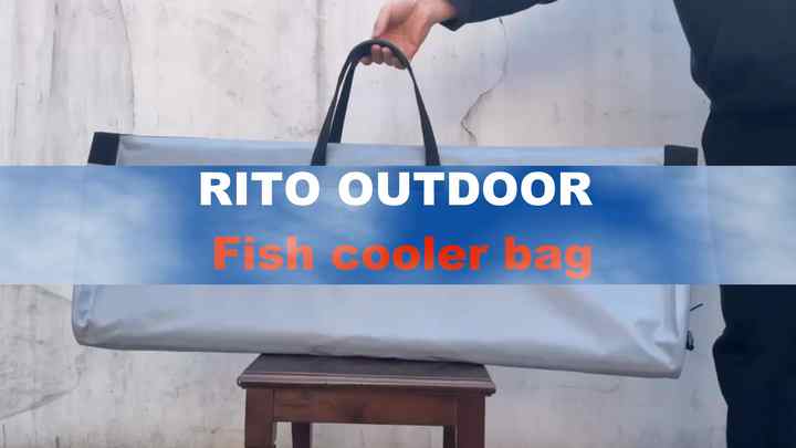 china sea fishing tackle bag China Custom 100cm Pvc Large Sea Ice Soft Frozen Store Insulated Fish  Carrying Transport Waterproof Cooler Fishing Kill Bag
