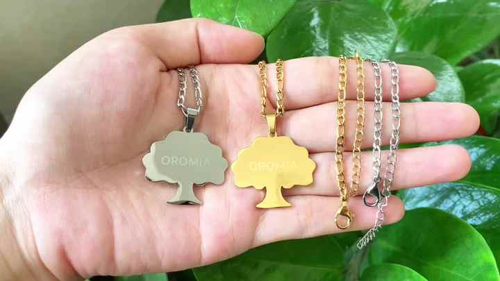 Ethiopia Map Pendant Necklaces - neerina