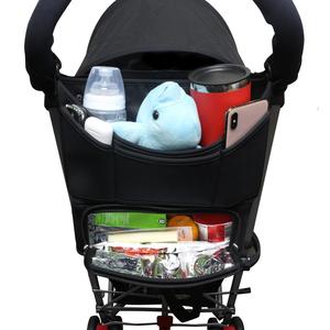 10 en 1 universal para cochecito de bebé con portavasos de material resistente al agua compacto para cochecito de bebé, organizador de accesorios de 10 en 1 universal para cochecito de bebé con portavasos de material resistente al agua compacto para cochecito de bebé, organizador de accesorios de