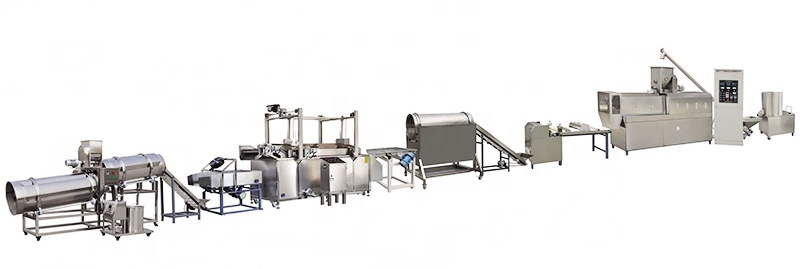 Stainless Steel MT65 Doritos Corn Chips Making Machine 22kw