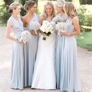 light blue beach wedding dress