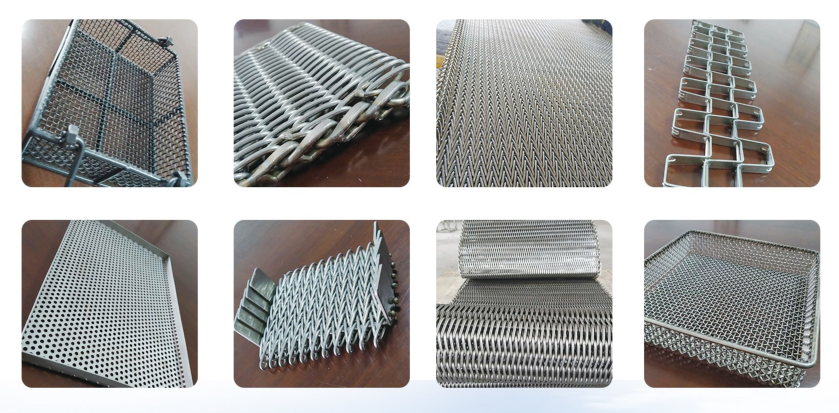 Flanged Screen Stainless Steel Braided Wire Mesh Frame 304 314 310s