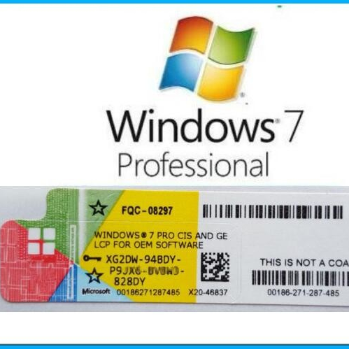 Multi-Idioma Etiqueta COA Microsoft Windows 7 Pro para 32/64bit Versão Do SISTEMA OPERACIONAL