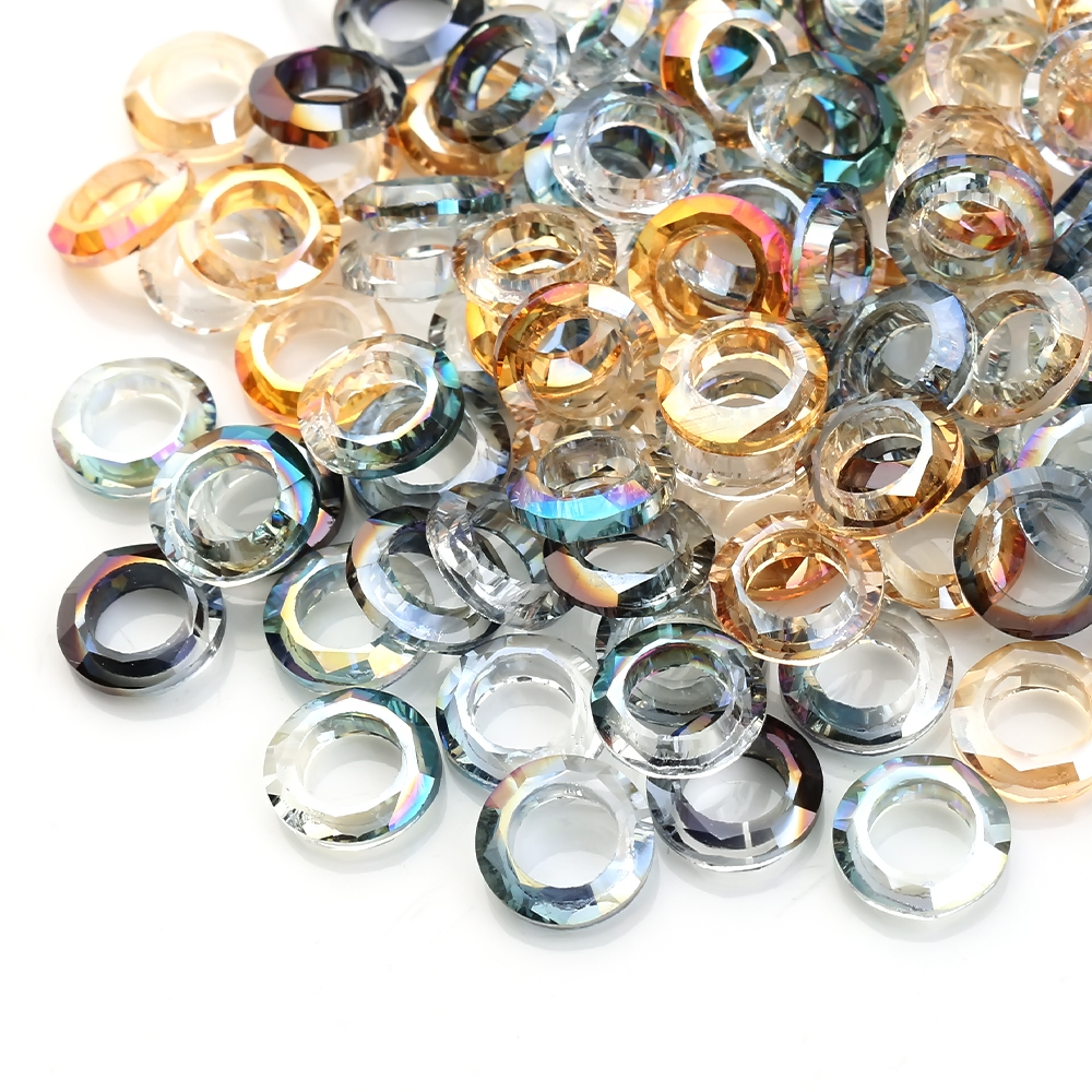 Abalorios Vidrio Africano 14mm Cuentas De Vidrio Reciclado Azul Marino 14mm - Hechas A Mano En África, Agujero Grande, Ideales Para Bisutería Cuentas Azul Marino 14mm Agujero Grande Africano