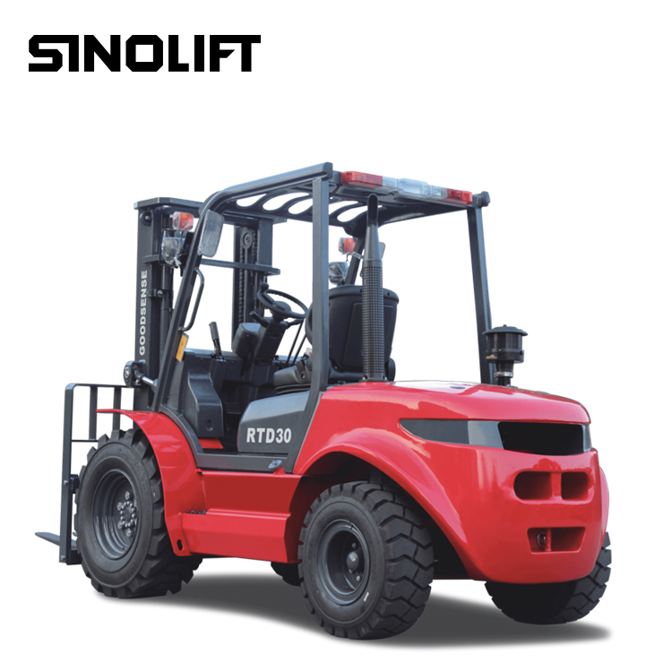 Sinolift RTD 3/3.5T  Rough Terrain forklift for Muddy Road