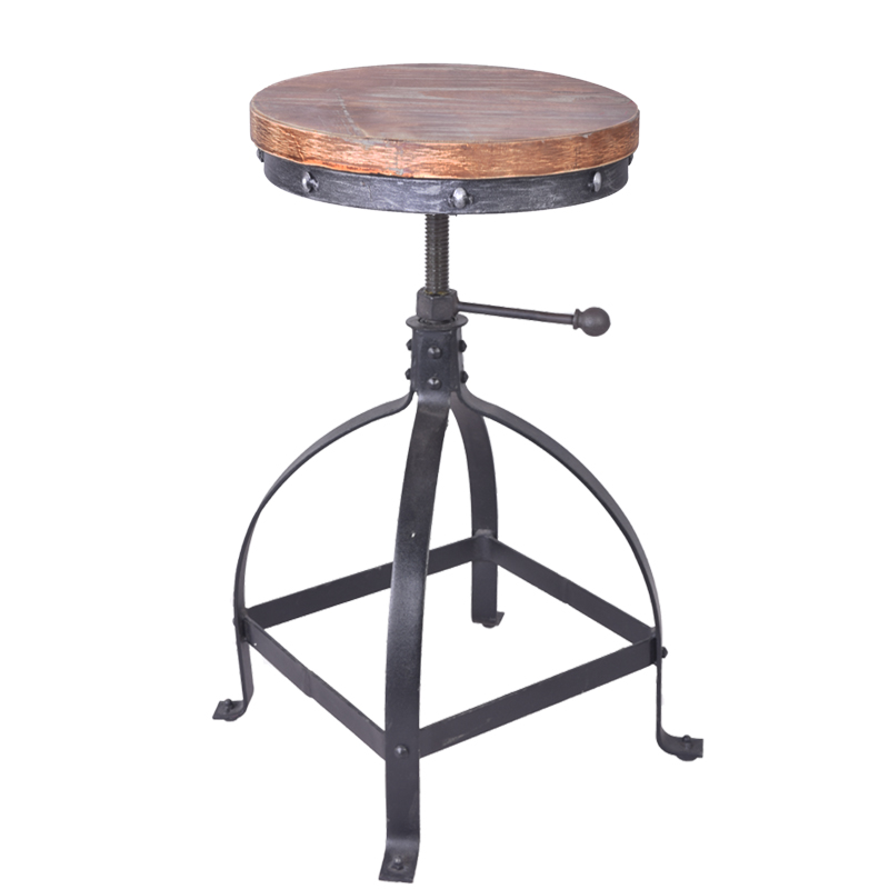 Барная мебель Прочный промышленный Стиль Барный стул металлический барный стул
