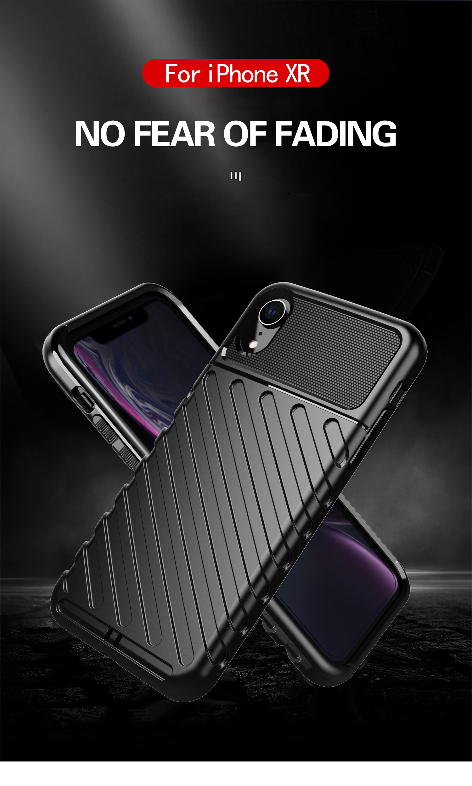 Shockproof TPU Mobile Back Cover For iPhone xr phone case