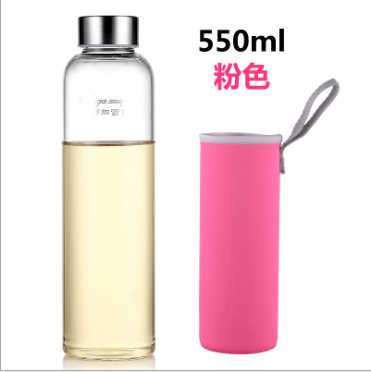 Wholesale hot sale empty glass water bottle drinking glass bottle