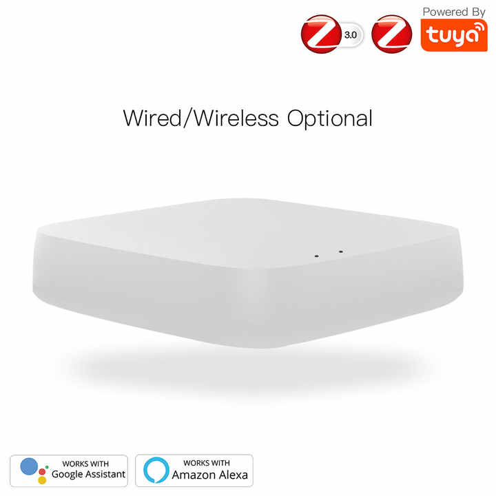 Gateway Smart Home MOES Tuya - ZigBee E BLE, Controllo Vocale Con Alexa E Google, Fino A Gateway Smart Home MOES Tuya - ZigBee E BLE, Controllo Vocale Con Alexa E Google, Fino A