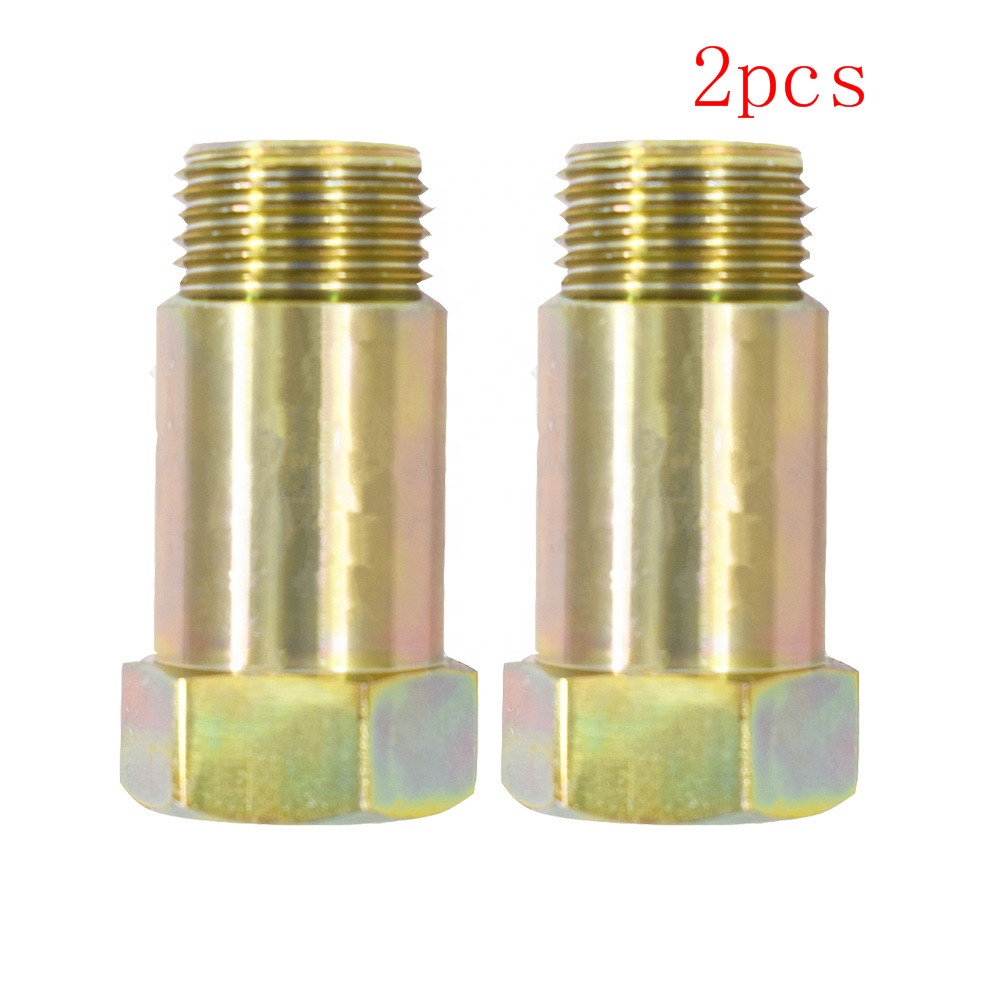 M18 x 1.5 2 PCS NEW O2 Oxygen Sensor Extension Spacer adapter Fix 32mm