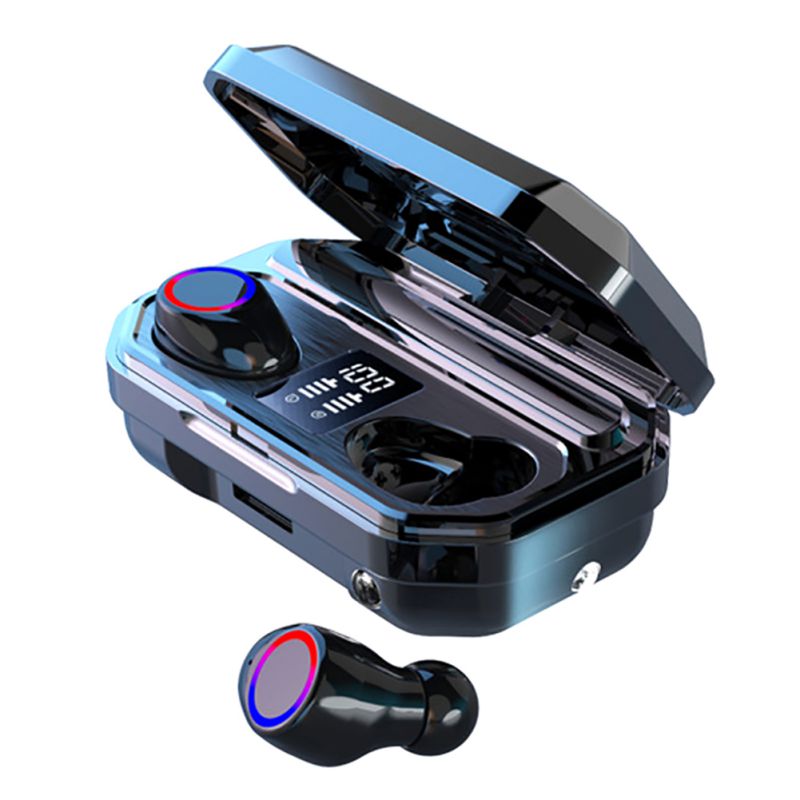 Наушники-вкладыши TWS с M12 водонепроницаемые спортивные беспроводные наушники подавление шума музыкальные наушники Bluetooth 5,0 Автоматическое Сопряжение гарнитуры