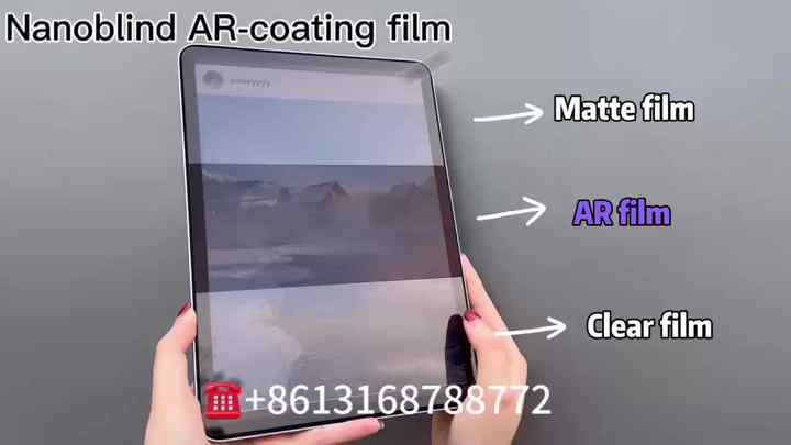 Wholesale Factory Anti Glare AR High Transparency Screen Protectors