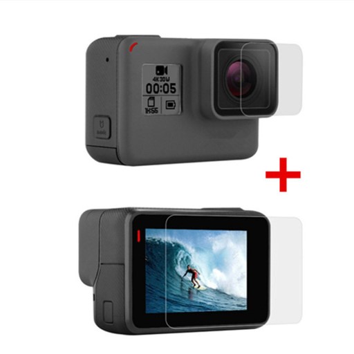 Закаленное стекло RICOO для Gopro Hero 9/8/7 защитная пленка устойчивая к царапинам защита для камеры Go Pro Hero 9/8/7