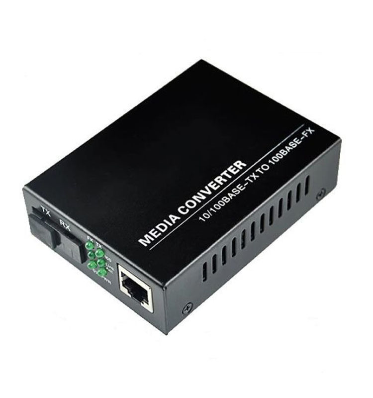 光纤介质转换器 rj45 sc 连接器通信