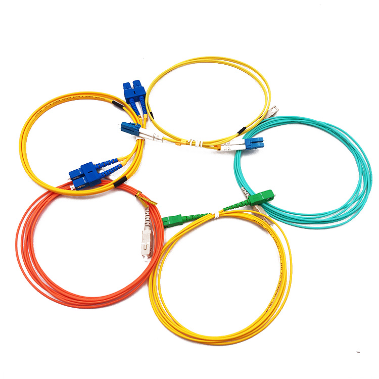 China wuhan factory price fiber optic patch cord dulplex optical patch cord single mode G652D G657A1 PVC LSZH