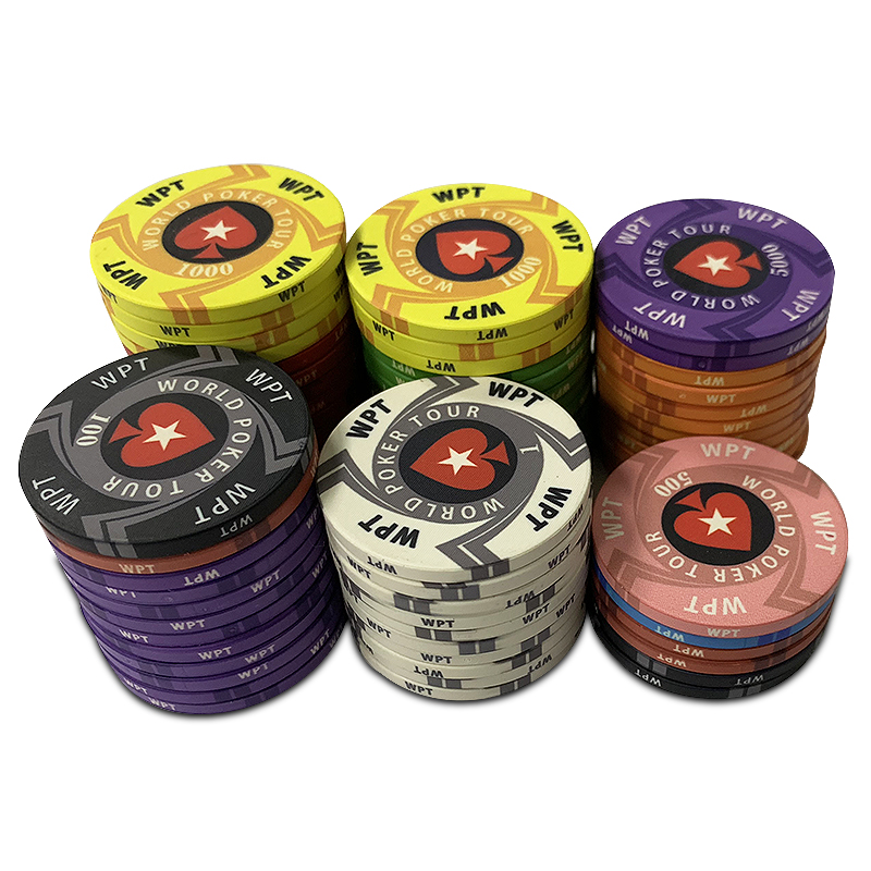 10g ceramic chips Texas Baccarat Black Jack chip set Custom Poker Chips for Poker Club