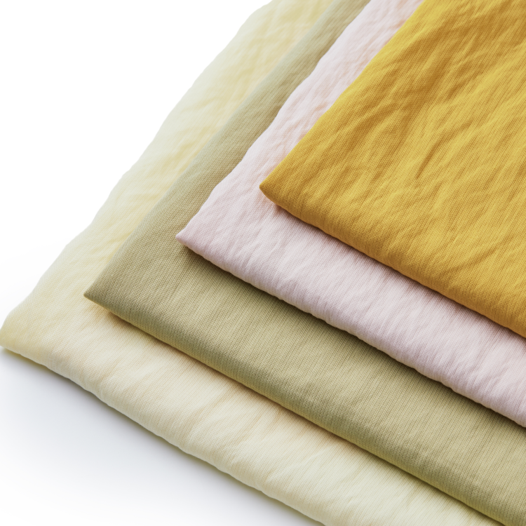 Новый тип tencel пряжа с дешевой фабричной подкладкой морщинка тонкая марля дышащая B072