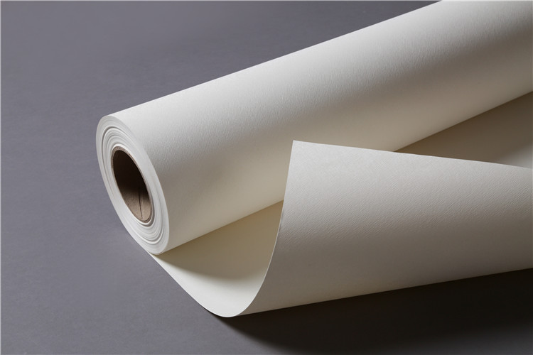 家居装饰珍珠光泽斜纹纹理空白可打印印刷pvc原料墙纸卷