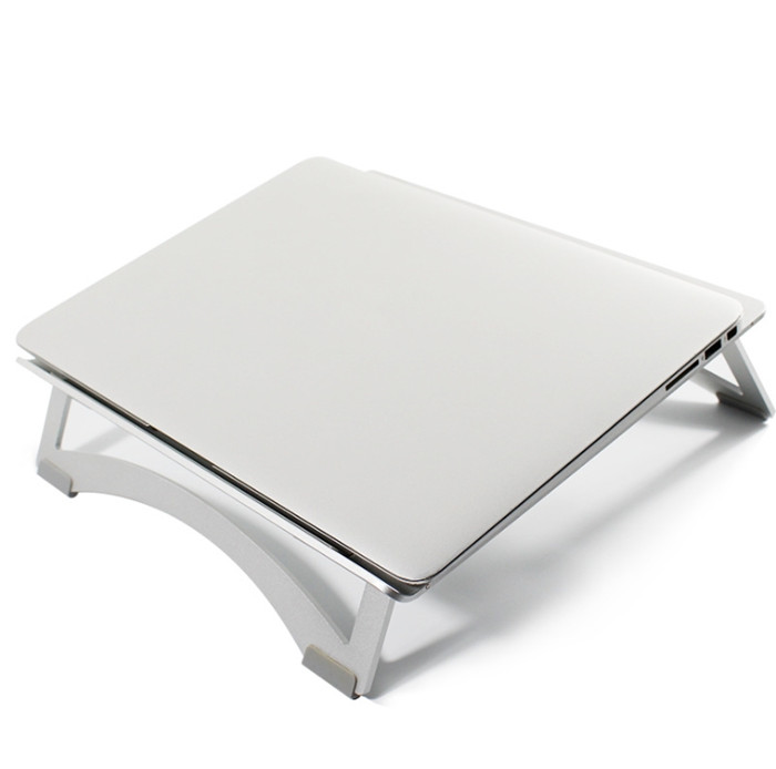 Алюминиевая Складная Настольная подставка для ноутбука 17 дюймов с двумя ножками