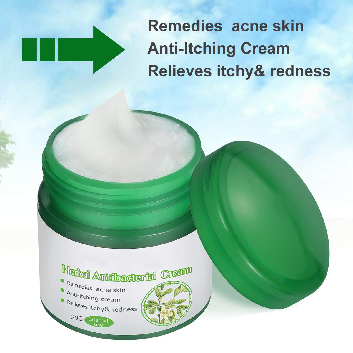 OEM Factory Supply Private Label Herbal Body Skin Care Cream Repair Treatment Cream
