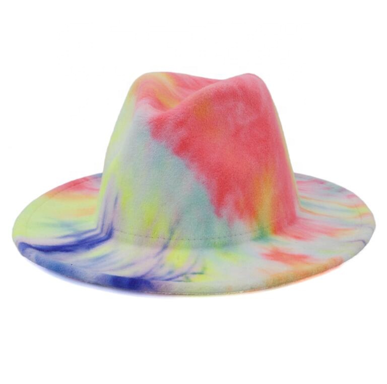 Оптовая продажа, шляпы федоры с краской, шляпы федоры для мужчин и женщин, Панама, шляпа