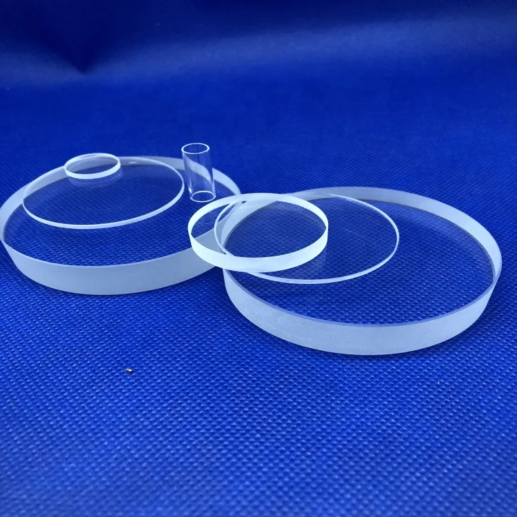 Кварцевая стеклянная пластина из плавленого кремнезема