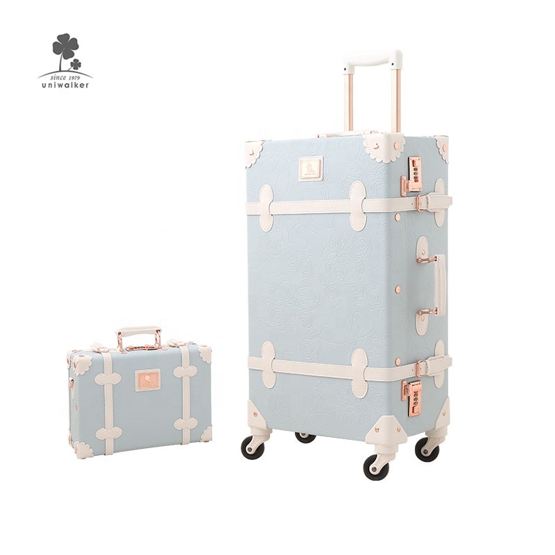 cute women luggage
