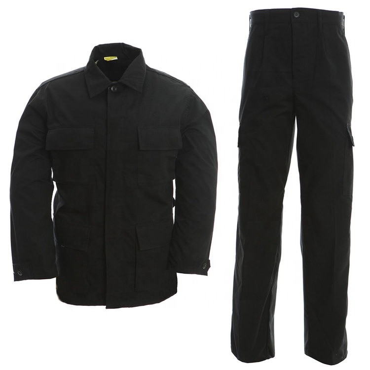 Black outdoor uniform bbc