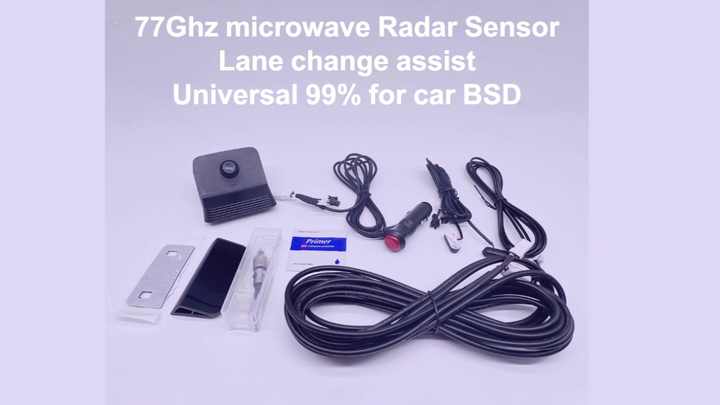 80M Blind Spot Detection 77Ghz Millimeter Wave Proximity Sensor Car ...