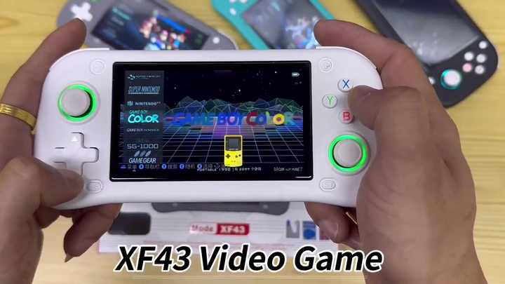 2025最新のXF43ポータブルPxpポケット3DクラシックTVビデオゲーム