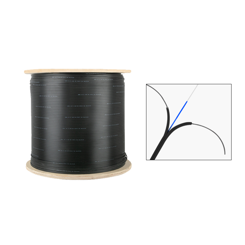 GJYXCH/GJXH G657A SM 1 Core FTTH Fiber Optic Drop Cable 1KM