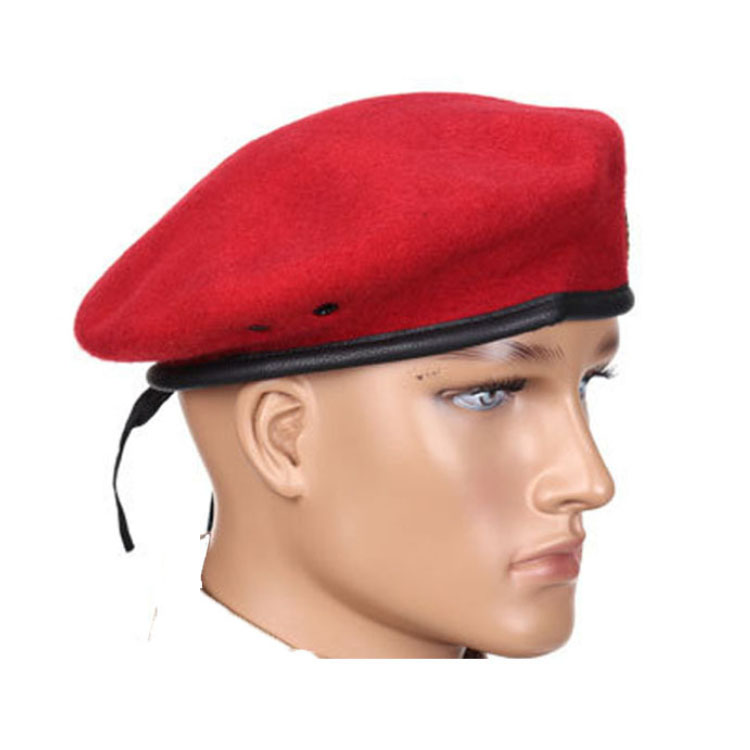 Che Guevara Beret with Red Star 100/% Wool Cuban Military Beret Cap For Men NEW