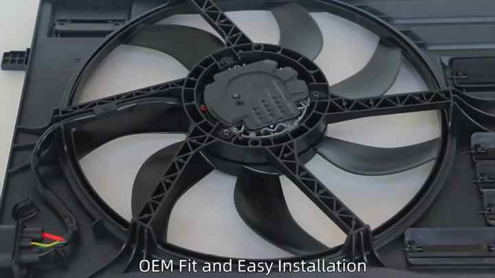 1253.74 Auto Radiator Cooling Fan for PEUGEOT 306 405 60 406 PARTNER