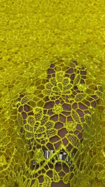 African Cord Heavy Lace Fabrics Eco-Friendly Versatile