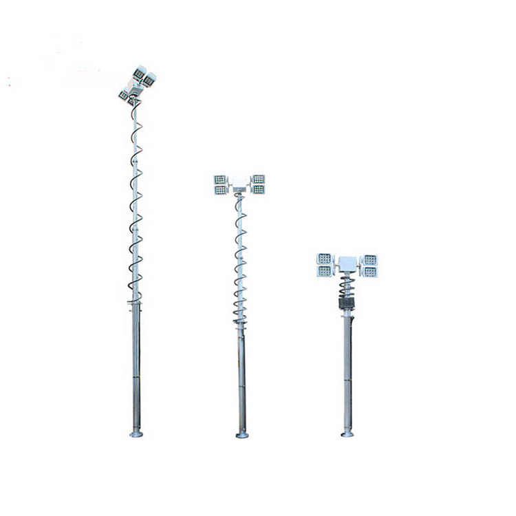 6,5 м 7,5 м 8,5 м 9 м 10 м 12 м 15 м 17 м мобильная портативная телескопическая мачтовая Опора пневматическая телескопическая световая башенная телекамера с антенной