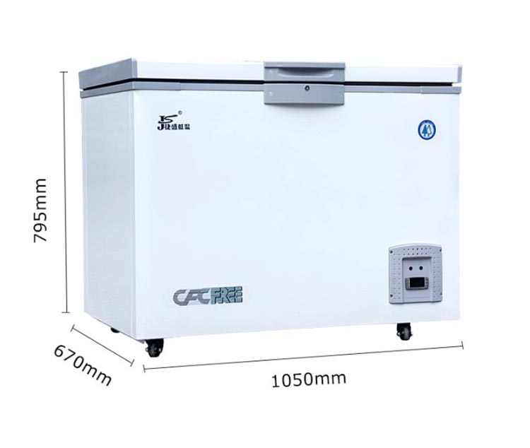 -45C low temperature freezer 208L horizontal household ultra low temperature freezer commodity tuna ultra low temperature freeze