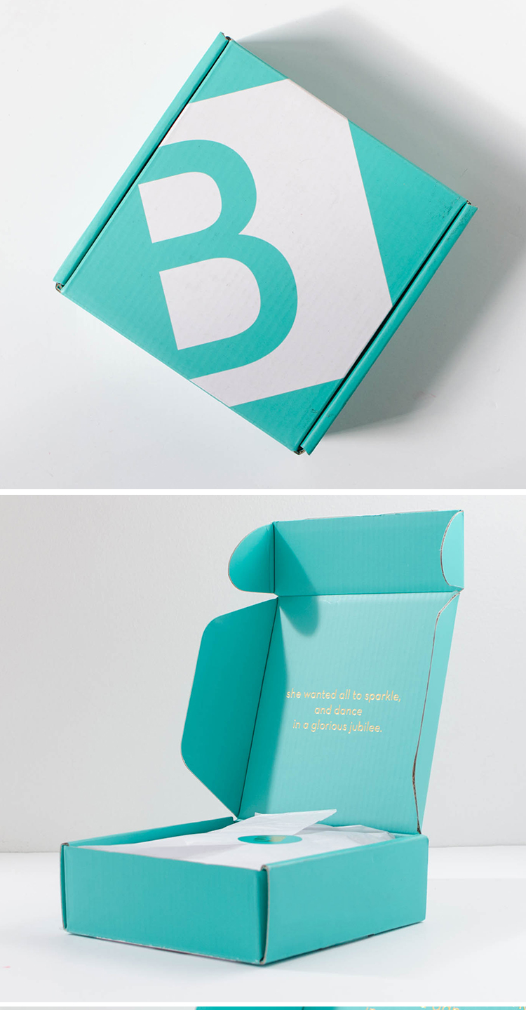 Custom Logo Corrugated Paper Cardboard Packaging Mailer Subs<i></i>cription Shipping Gift Box For Notebook