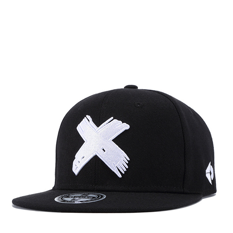 black moulded melton flat cap