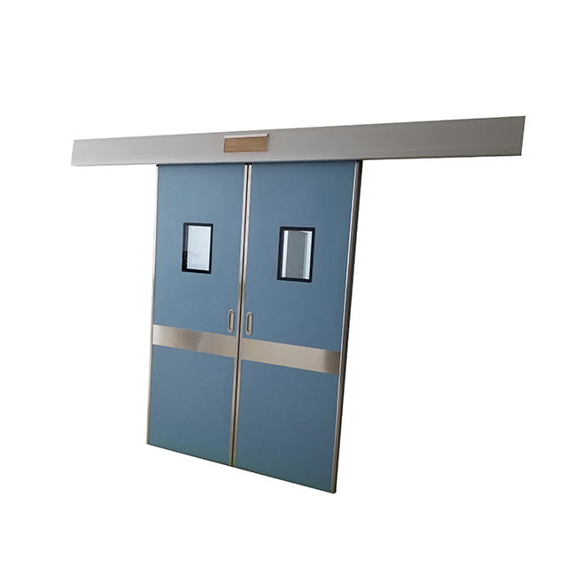 Manufacturer Automatic Door Steel Security Cleanroom Sliding Door/Hospital Entrance Door