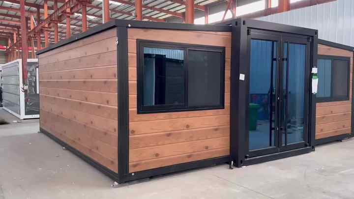 High Quality 20FT Expandable Container House with Sandwich Panel and ...