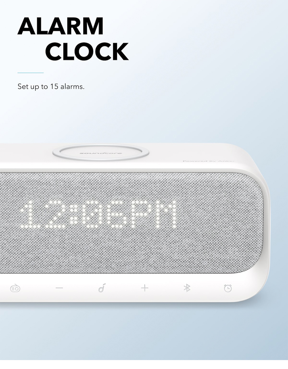 Soundcore Wakeyスピーカー：防水、バッテリー駆動、FMラジオ搭載
