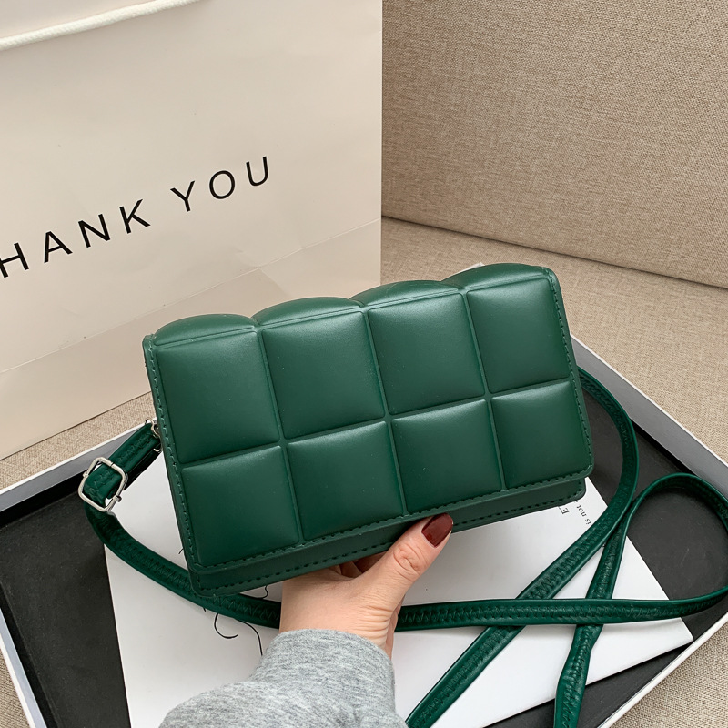 Luckywe Leather Women Handbags Small Simple Retro Lattice Wallet Stylish Satchel Tote Luckywe Leather Women Handbags Small Simple Retro Lattice Wallet Stylish Satchel Tote