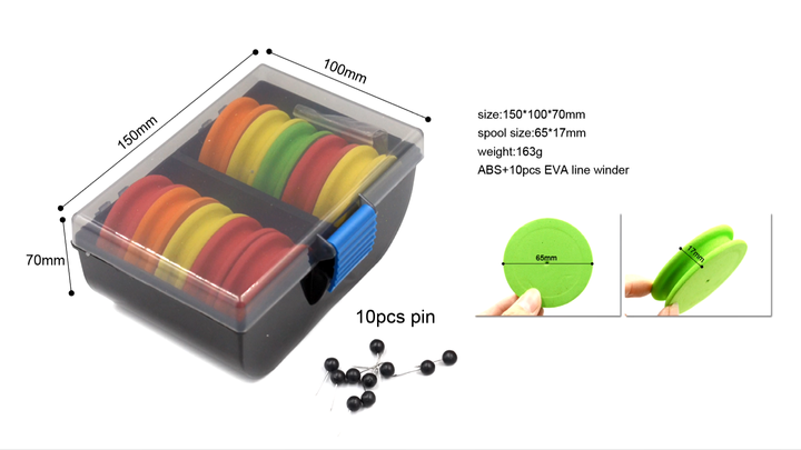 Carp Fishing Line Winder Set EVA Line Spool Board Line Winder