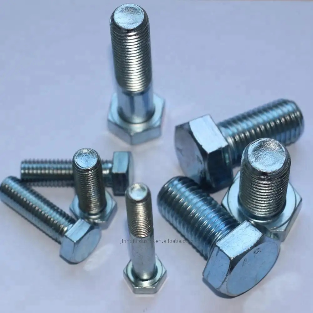DIN933. Nuts & Washers 10 x M10 X 40 Stainless Steel Bolts