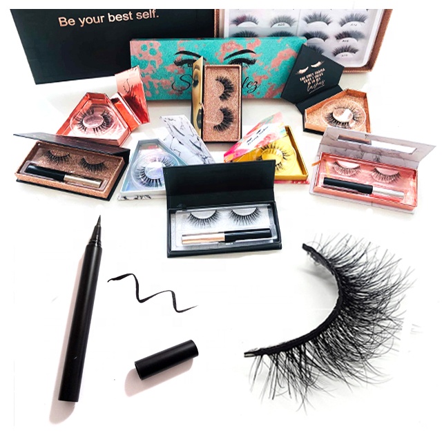 2020 новые ресницы подводка для глаз клей ручка может наносить любые ресницы напрямую без магнитов