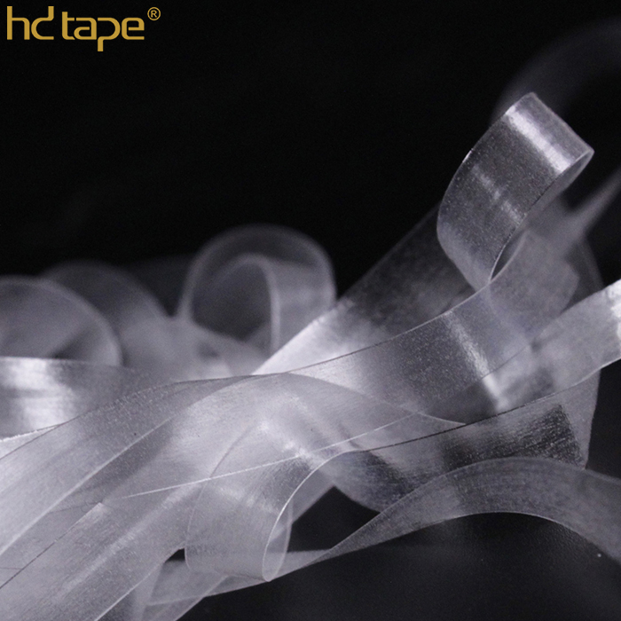 6 мм мягкая Oeko-tex 100 прозрачная эластичная лента из ТПУ